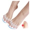 Soft Gel Toes Separator Bunion Corrector Protective Straightener Foot Spacers Stretchers Care Tool 0