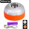 LED Emergency Induction Help Light New Rechargeable Explosion Flashing Light Magnetic Strobe Warnin