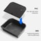 Wireless Charging Mat Central Control Armrest Storage Box Car Interior Organizer 4