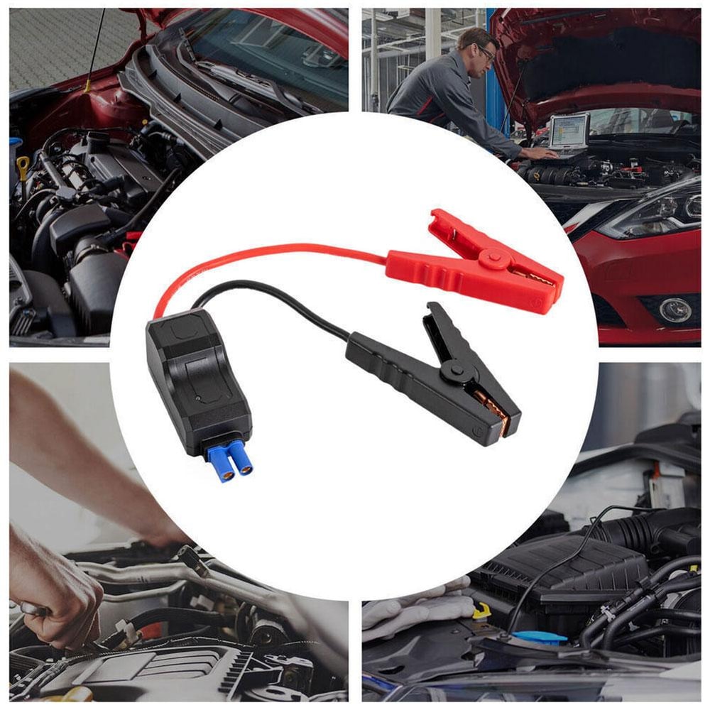 Plug Car Jump Cable Emergency Battery Starter Clip Alligator Clamps Car Clip For Trucks 2