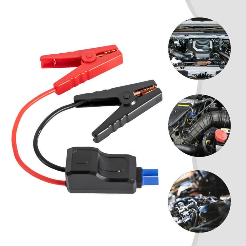 Plug Car Jump Cable Emergency Battery Starter Clip Alligator Clamps Car Clip For Trucks 3
