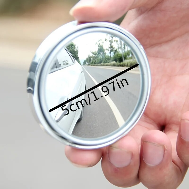 Car Blind Spot Mirror Rain Covering Multifunctional Rearview Mirror Expanding View Safety Driving 5