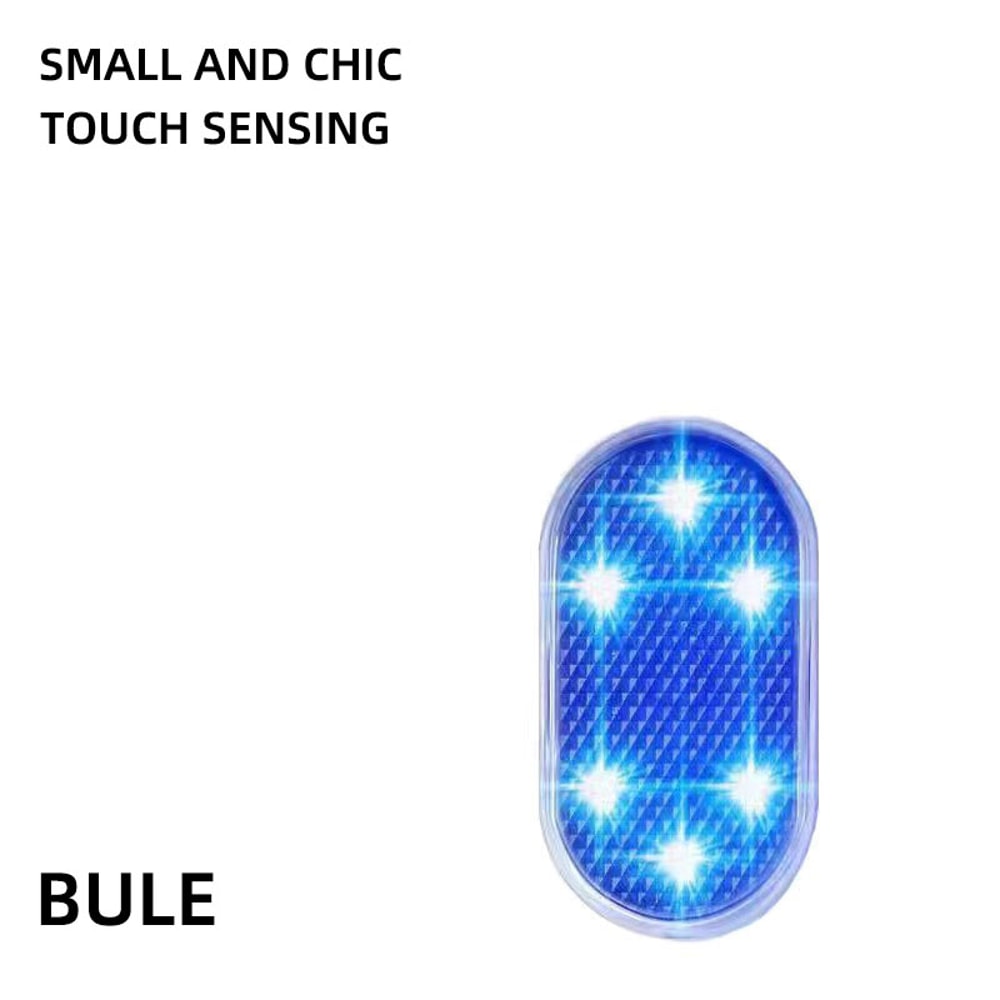 Mini LED Touch Light Wireless Car Interior Lamp Auto Roof Ceiling Reading Light For Trunk USB Charg