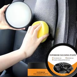 auto plastic restorer wax coating leather plastic rubber polish repair interior panel renewal cream