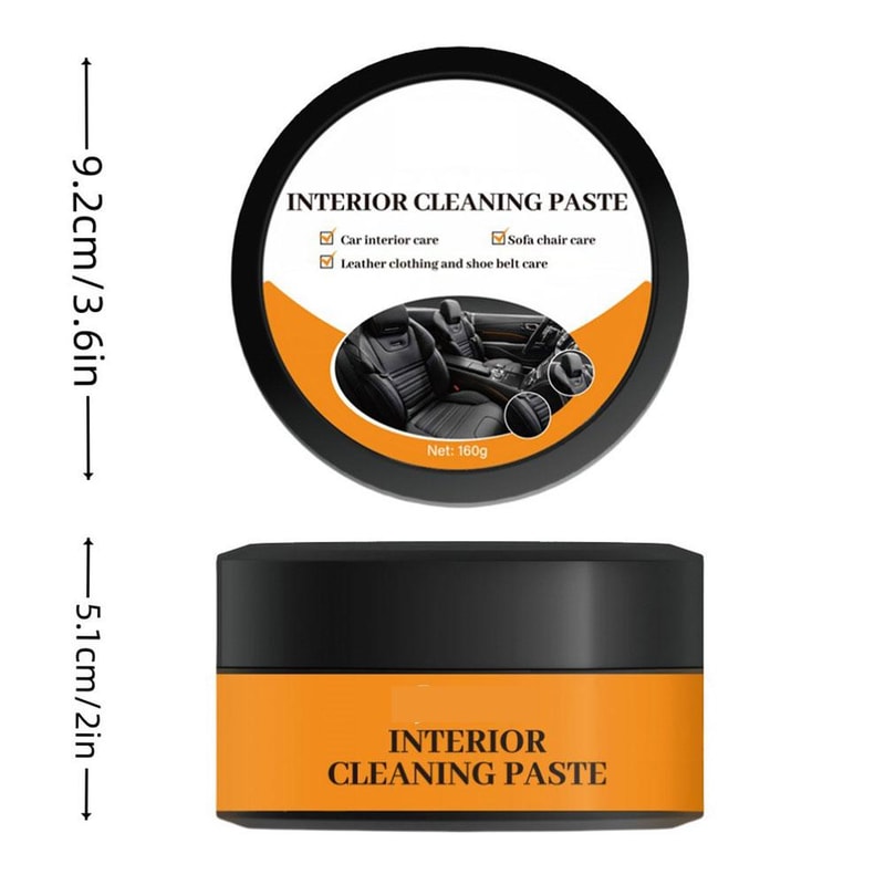 Auto Plastic Restorer Wax Coating Leather Plastic Rubber Polish Repair Interior Panel Renewal Cream 4