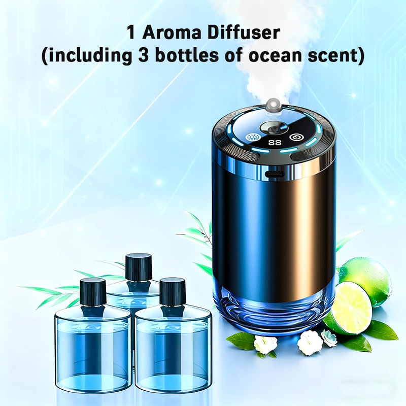 Aroma Car Air Diffuser Electric Humidifier Mist For Removing Odors 4