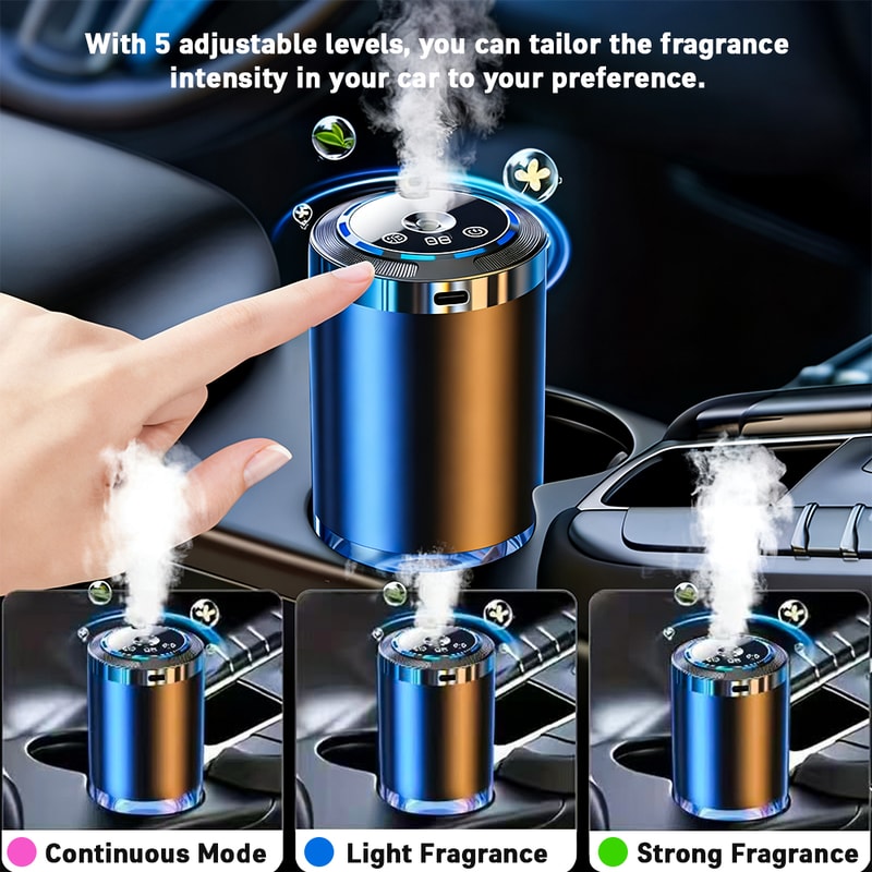 Aroma Car Air Diffuser Electric Humidifier Mist For Removing Odors 2