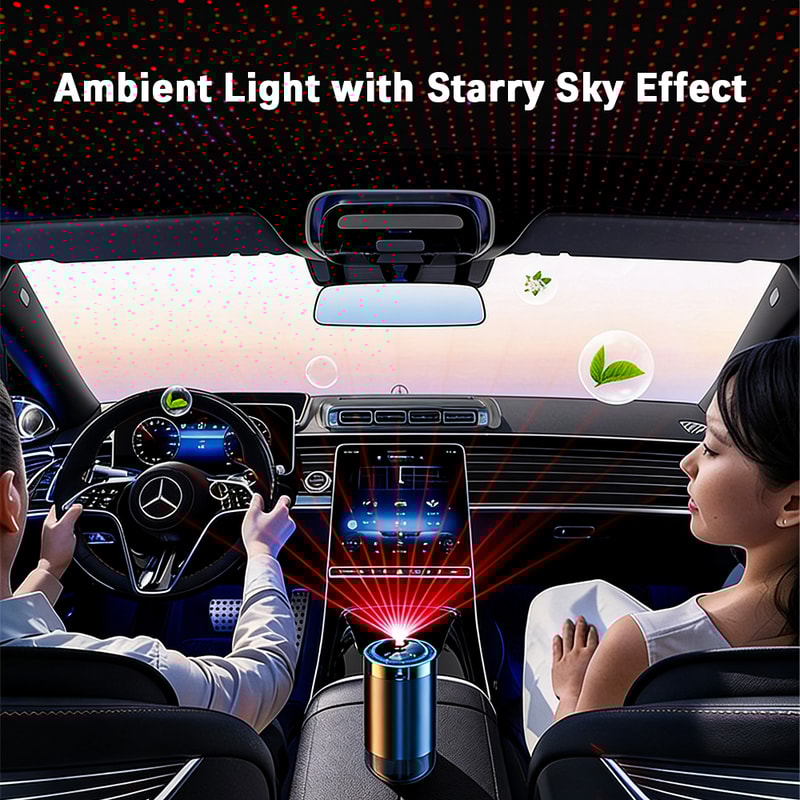 Aroma Car Air Diffuser Electric Humidifier Mist For Removing Odors 3