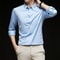 New Mens Business Casual Long Sleeved Shirt Wrinkle Resistant Comfortable All Season Versatile Top 1