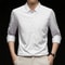 New Mens Business Casual Long Sleeved Shirt Wrinkle Resistant Comfortable All Season Versatile Top 6