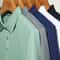 Comfortable Breathable Top Mens Fashion Solid Short Sleeved Polo Shirt Summer 5