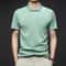 Comfortable Breathable Top Mens Fashion Solid Short Sleeved Polo Shirt Summer 6