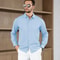 New Mens Solid Color Business Casual Long Sleeved Shirt Wrinkle Free Comfortable All Season Top 10