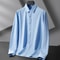 Comfortable All Season New Mens Business Casual Long Sleeved Shirt Wrinkle Resistant Versatile Soli 1