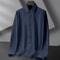 Comfortable All Season New Mens Business Casual Long Sleeved Shirt Wrinkle Resistant Versatile Soli 4