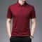 New Mens Business Casual Polo Shirt Comfortable Summer Fashion Short Sleeve Breathable Top 3