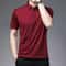 New Mens Business Casual Polo Shirt Comfortable Summer Fashion Short Sleeve Breathable Top 6