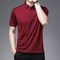 New Mens Business Casual Polo Shirt Comfortable Summer Fashion Short Sleeve Breathable Top 6