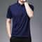 New Mens Business Casual Polo Shirt Comfortable Summer Fashion Short Sleeve Breathable Top 7