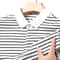 Mens Fashion Striped Cotton POLO Shirt Casual Business Short Sleeved Comfortable And Breathable Top 2