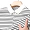 Mens Fashion Striped Cotton POLO Shirt Casual Business Short Sleeved Comfortable And Breathable Top 2