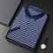 Mens Fashion Striped Cotton POLO Shirt Casual Business Short Sleeved Comfortable And Breathable Top 6