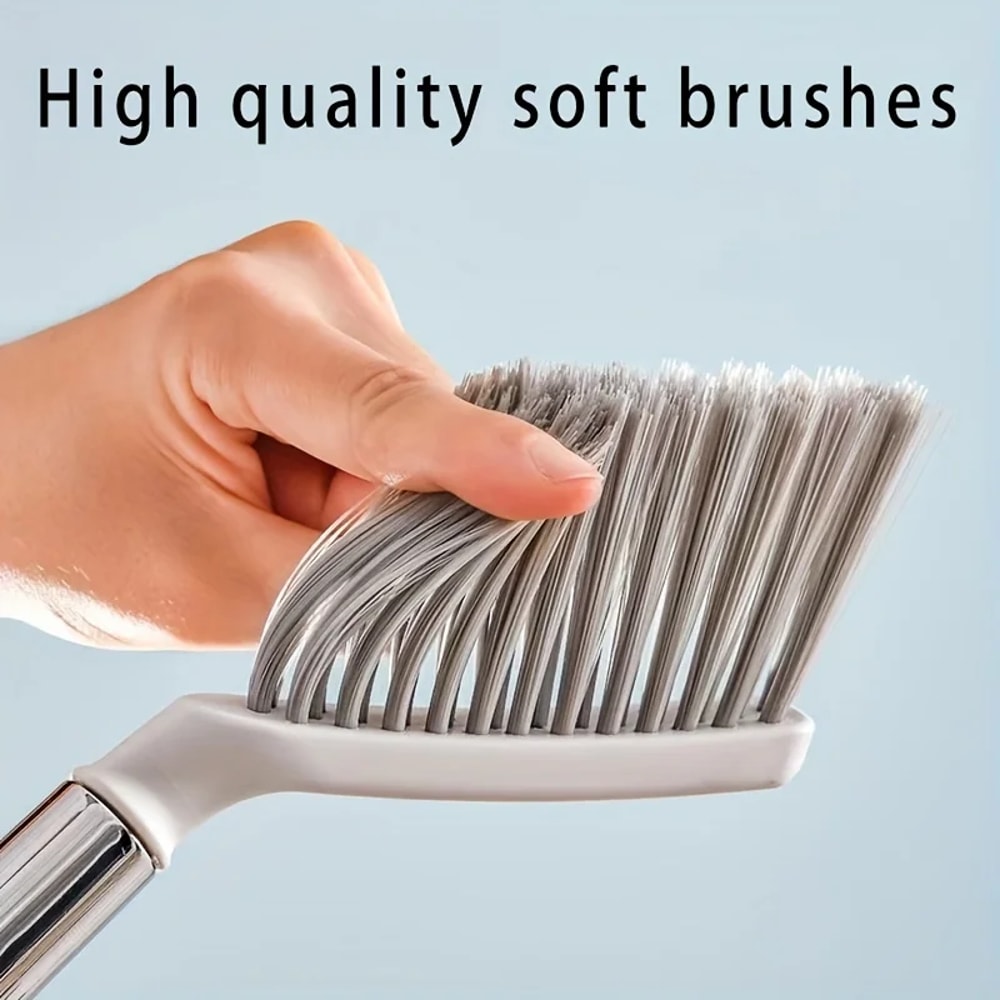 Durable Plastic Shovel Brushes Compact Broom Set Perfect For Household Easy To Store 1