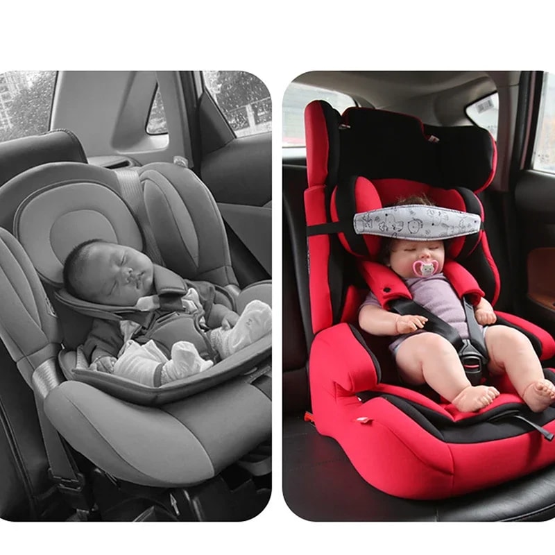 Adjustable Baby Head Support Belt Car Seat Head Support Sleep Positioner Baby Safety Pillow 3