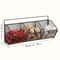 Durable Wall Mounted Metal Wire Storage Basket For Kitchen Spices Garlic Onions And Vegetables 5
