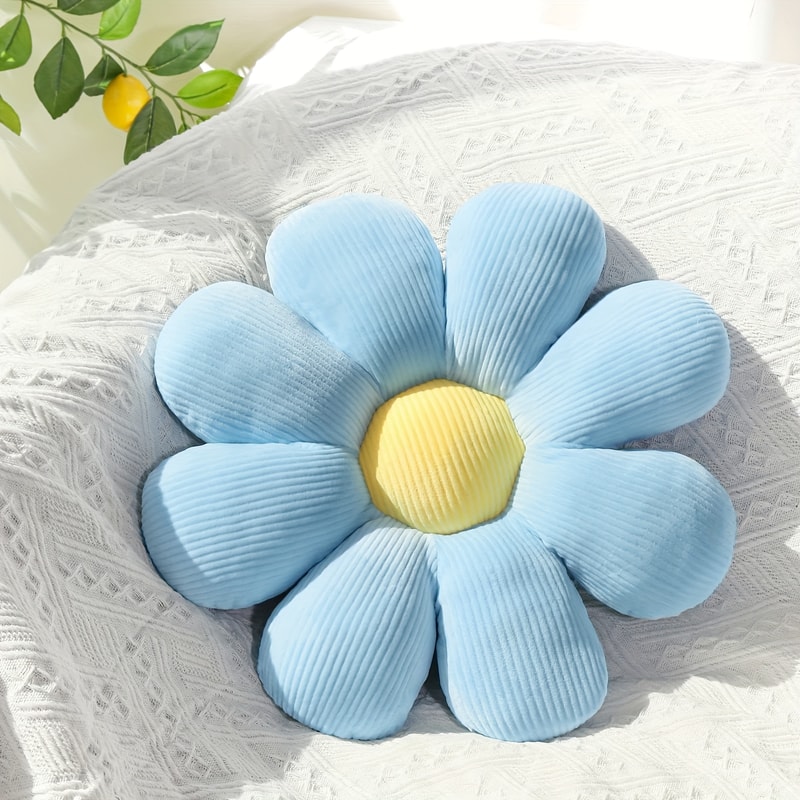 Flower Mat Daisy Seat Cushion Sunflower Pillow Gift 8