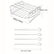 Air Fryer Square Grill Stainless Steel With Barbecue Skewers Cooking Rack Kitchen Air Fryer Accesso 5