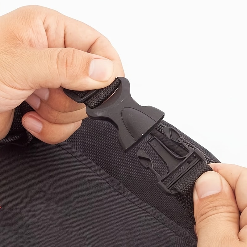 Electric Motorcycle Accessories Multi Functional Bicycle Clutch With Front Zipper Storage Large Cap 3