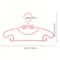 Portable Plastic Display Hangers Windproof Childrens Outerwear Hangers Baby Clothing Organizer 2