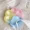 Cute Rainbow Cat Paw Soft Pinch Stress Relief Toy Slow Rebound Three Color Cat Paw Gift