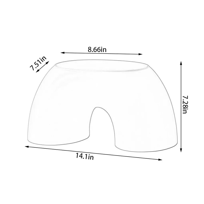 Rainbow Plastic Kids Step Stool Footstool Safety Toy Stool For Living Room Indoor Furniture Childre 5