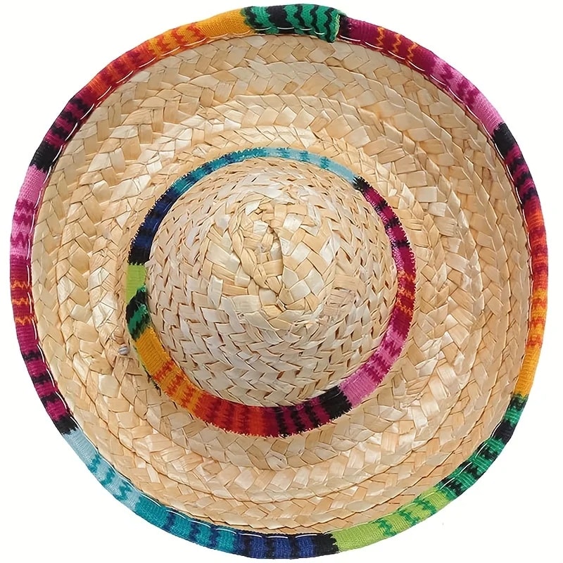 Fashionable Summer Pet Cat Hat, Adjustable Breathable Sun Protection for Cats and Dogs, Party Supplies Decoration