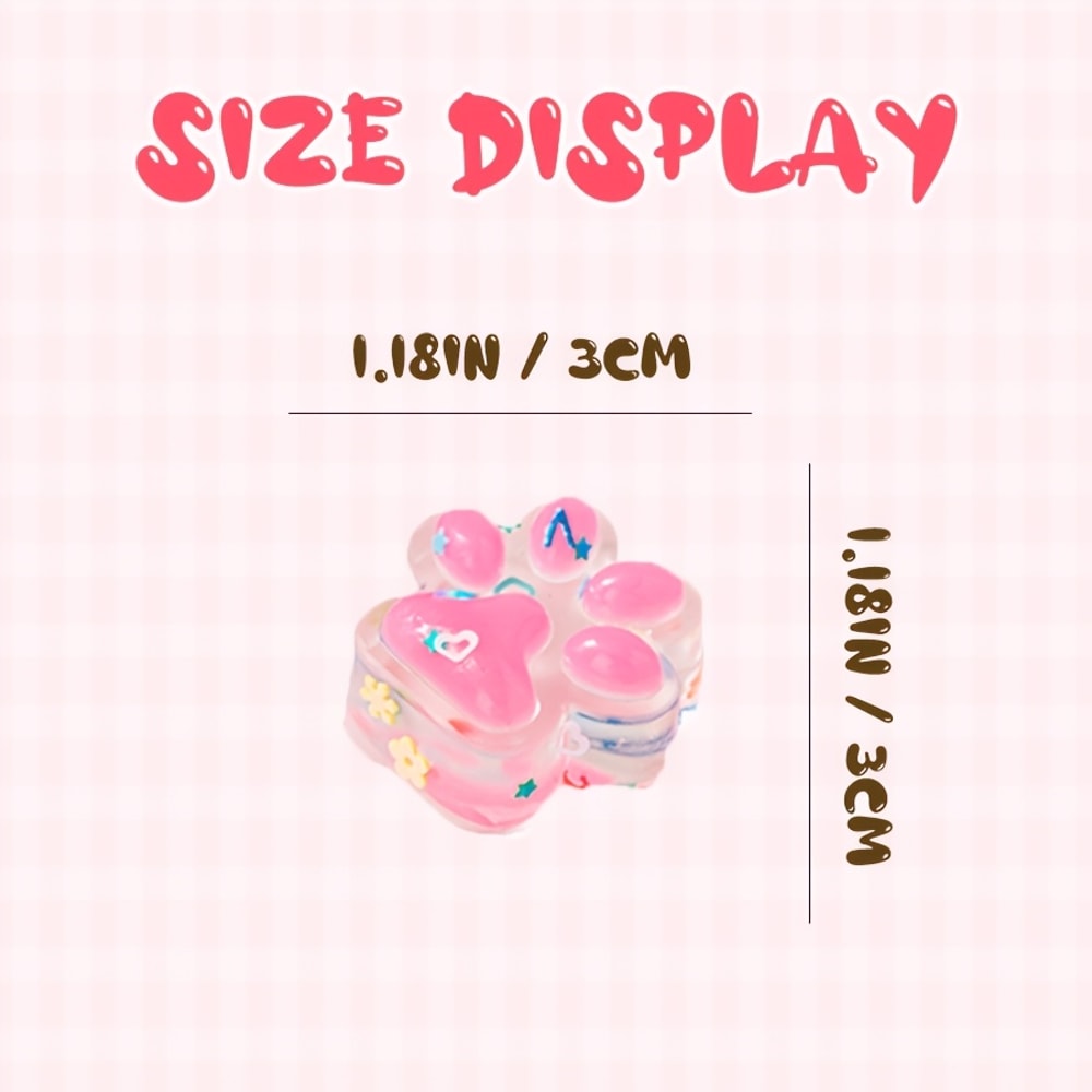 Colorful Mini Cute Cat Claw Plush Pinch Fun Halloween Christmas Party Fillers Decorative Fun Gift S 5