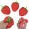 Fruit Stress Reliever Ball Strawberry Squeeze Music Simulation Toy For Children 0