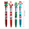 Colorful Christmas Birthday Gifts Christmas Fourcolor Ballpoint Pens Santa Claus Decorations Fun Ba 5