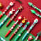 Colorful Christmas Birthday Gifts Christmas Fourcolor Ballpoint Pens Santa Claus Decorations Fun Ba 2