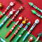 Colorful Christmas Birthday Gifts Christmas Fourcolor Ballpoint Pens Santa Claus Decorations Fun Ba 2