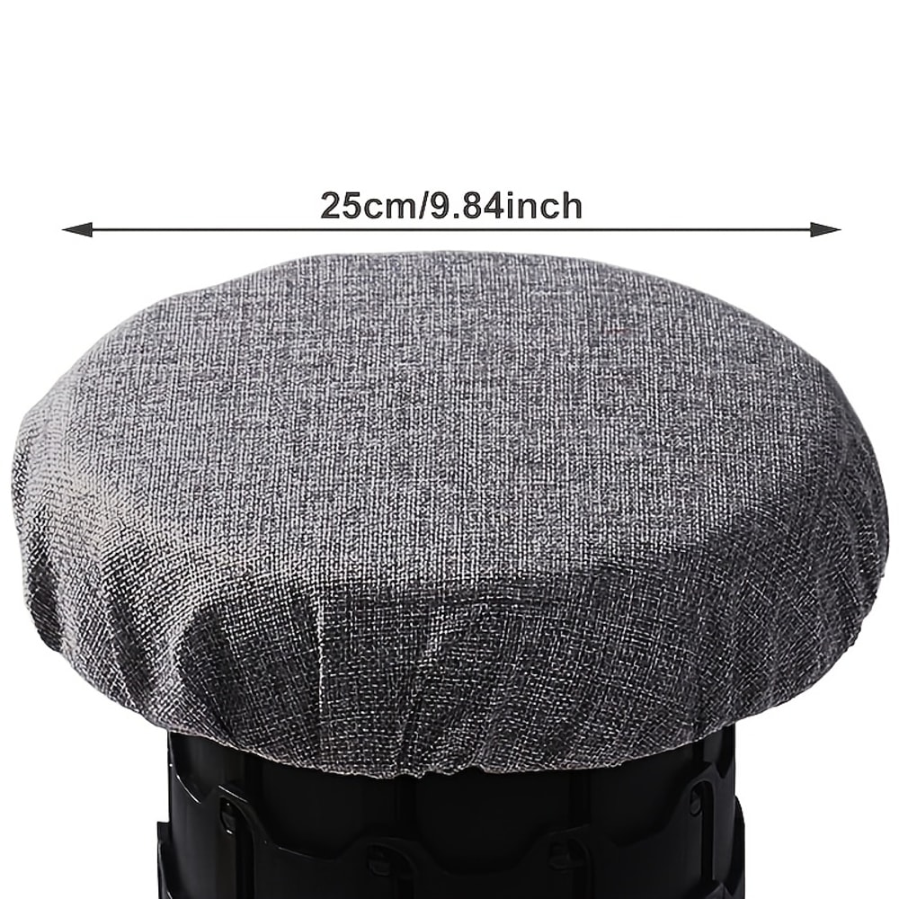 Folding Stool Cushion Portable Cover For Telescopic Adjustable Stools Ideal For Camping Home Use 2