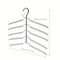 Metal Clothes Drying Rack Multilayer Wardrobe Organizer For Bedroom Storage And Space Saving 5