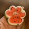 Realistic Watermelon Cat Paw Squeeze Pinch Slow Rebound Fun Valentines Day Birthday Gift 3