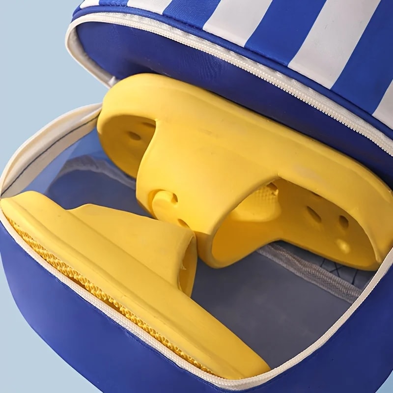 Portable Beach Backpack For Kids Childrens Swimming Bag Outdoor Toiletries Storage 2