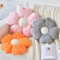 Comfortable Plush Pillow Daisy Flower Shaped Decorative Pad For Sofa And Bed Soft Polyester Fabric 1