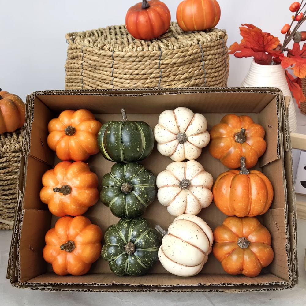 Autumn Simulation Pumpkin For Halloween Party And DIY Autumn Harvest Festival Decoration 3