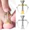 Stainless Steel Ingrown Toenail Lifter Foot Care Tool Paronychia Corrector Nail Straightener Clip 0