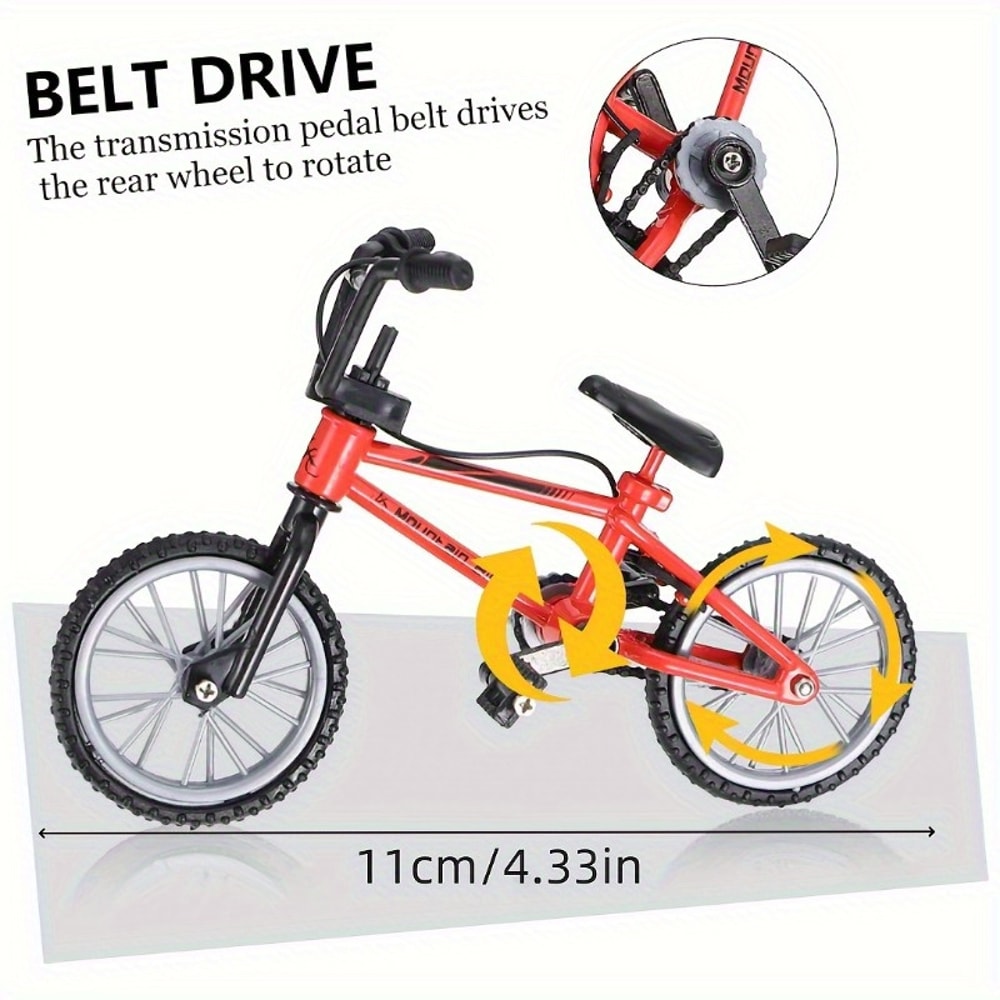 Creative Display Bicycle Model With Metal Alloy Body And Plastic Handles Garden Decoration 1