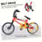 Creative Display Bicycle Model With Metal Alloy Body And Plastic Handles Garden Decoration 1